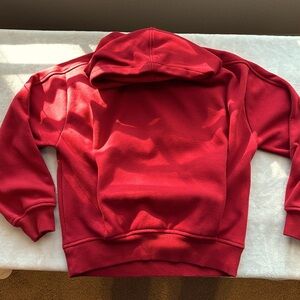 Red athleta hoodie
